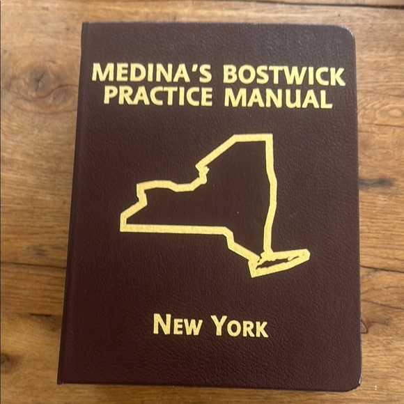 Medina’s Bostwick practice manual New York number three - Picture 1 of 4